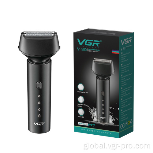 Rechargeable Trimmer Shaver VGR V-380 PortableRechargeable Electric Foil Shaver for Men Manufactory
